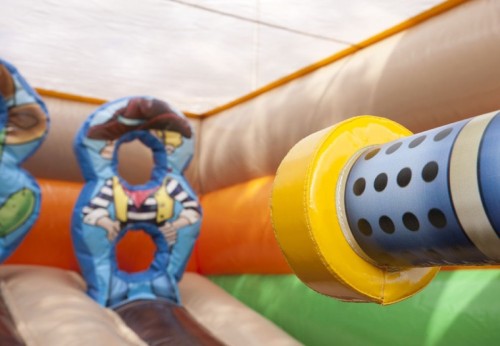 Schiettent western opblaasbaar